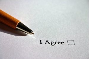 an agreement