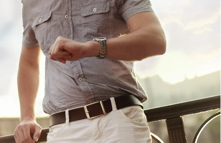 man watch